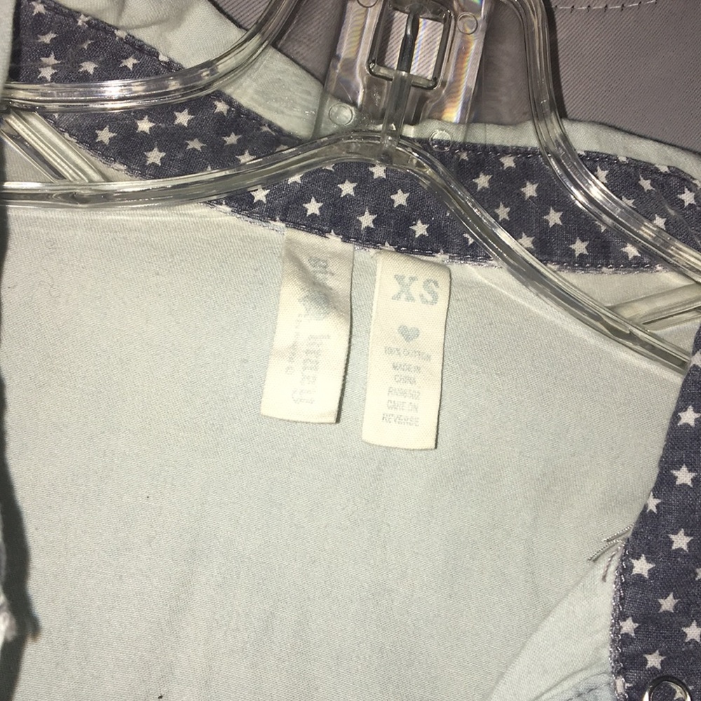 Light jean button down - Picture 3 of 4